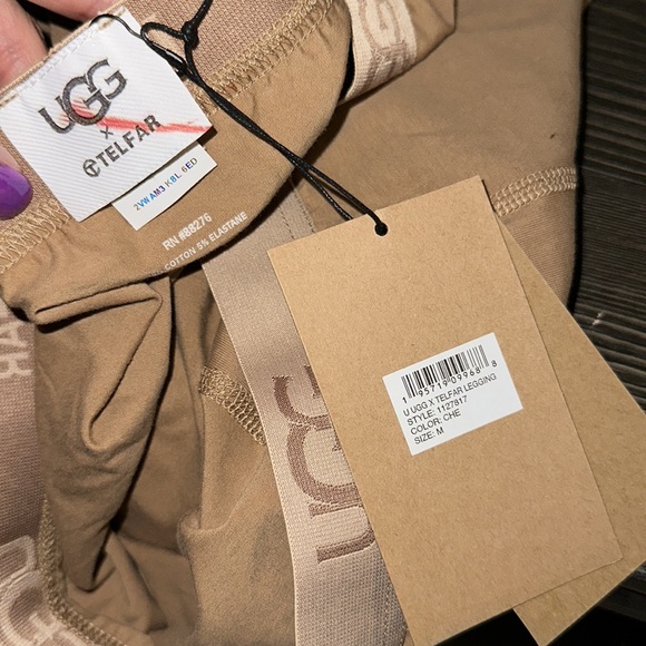 UNISEX UGG X TELFAR LEGGING CHESTNUT M - Picture 4 of 6